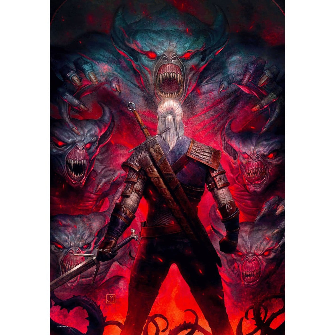 Product image The Witcher Puzzle Corvo Bianco (1000 pieces)