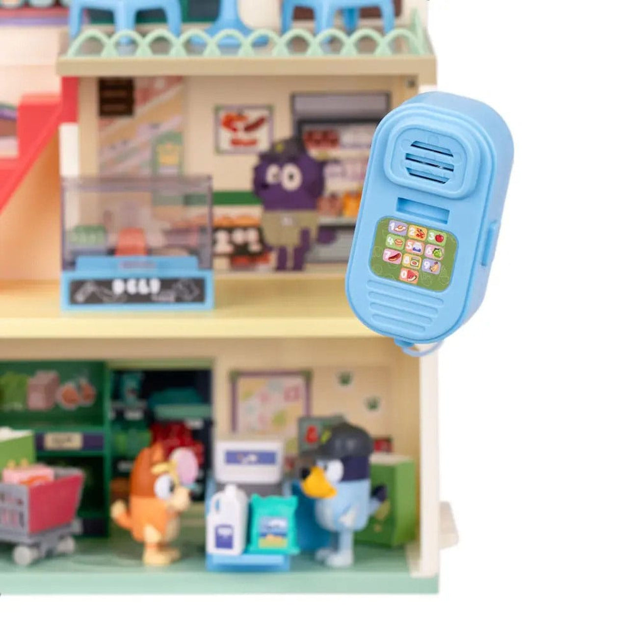 Product image Bluey Mini Figures Playset Bluey Let's Play Chef Supermarket