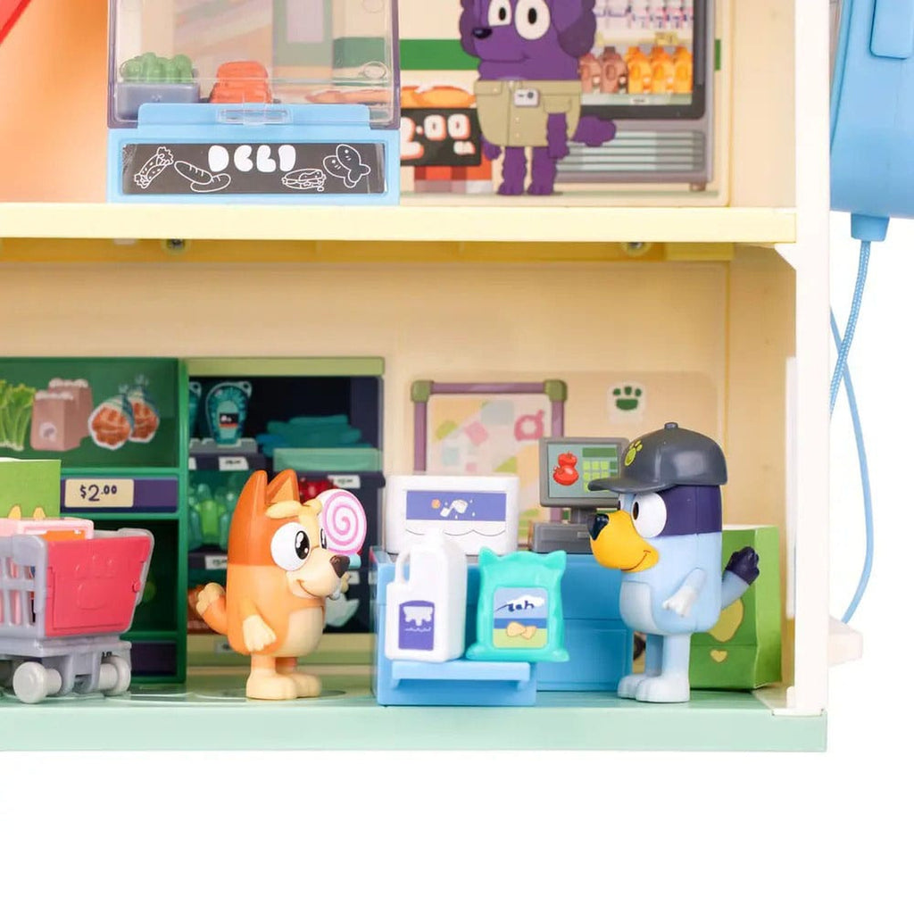 Product image Bluey Mini Figures Playset Bluey Let's Play Chef Supermarket
