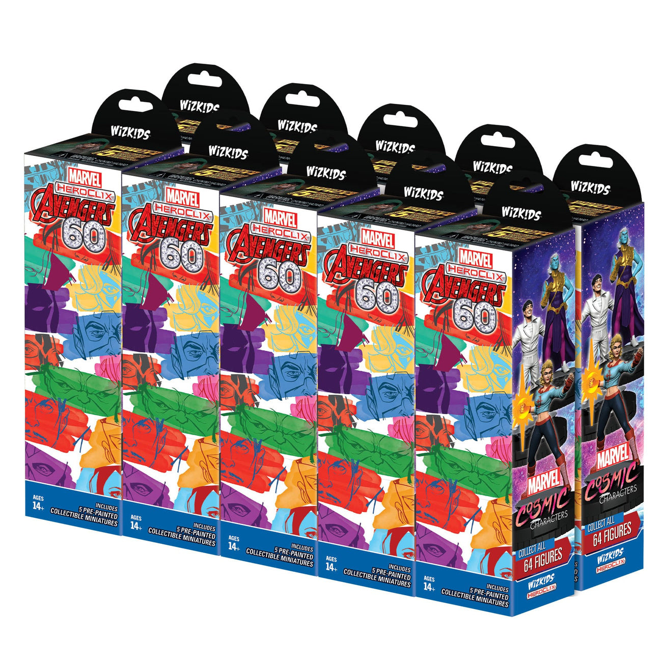 Product image Marvel HeroClix: Avengers 60th Anniversary Booster Brick (10)