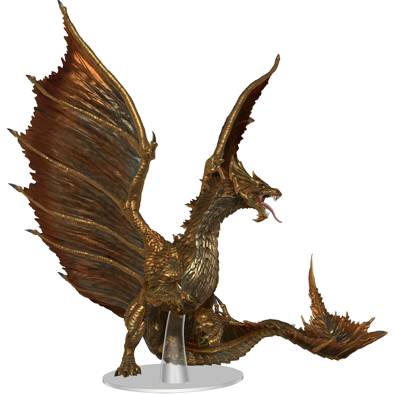 Product image Dungeons & Dragons Frameworks Miniature Kit Adult Brass Dragon