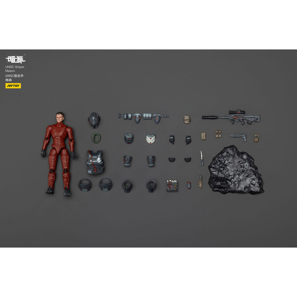 Product image UNSC Dark Source Action Figure Sniper Mason 7 cm
