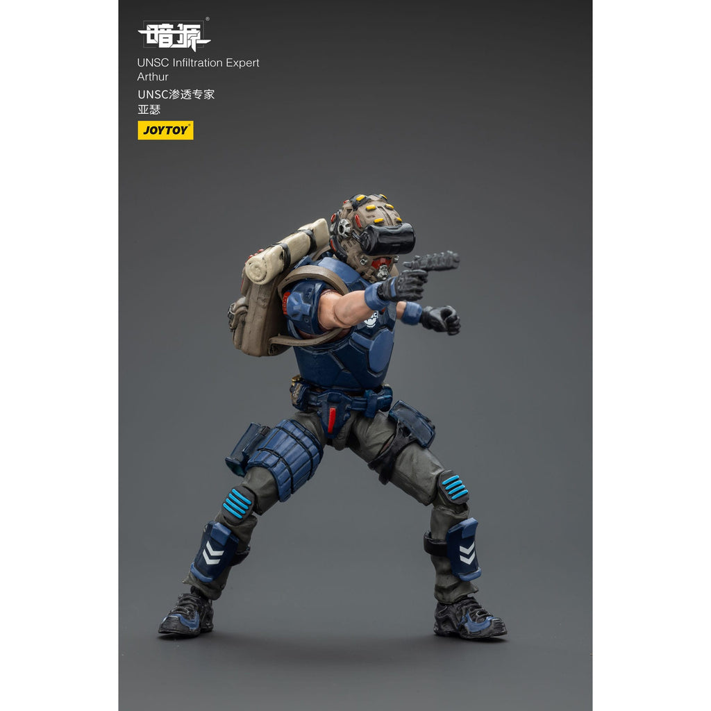 Product image UNSC Dark Source Action Figure Infiltration Expert Arthur 7 cm