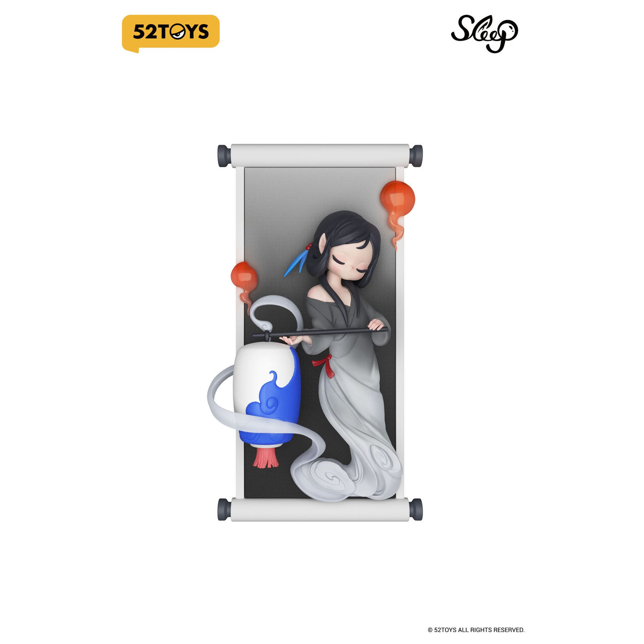 Product image Sleep Blind Box Figure Assortment Chinese Scrolls 10 cm (8)