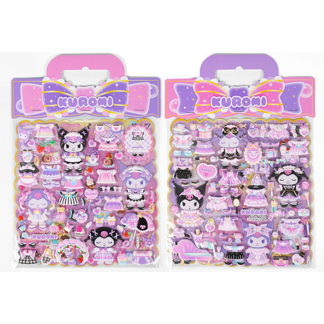 Product image Hello Kitty and Friends Stickers Kuromi Puffy Assortment (10)