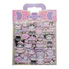 Product image Hello Kitty and Friends Stickers Kuromi Puffy Assortment (10)