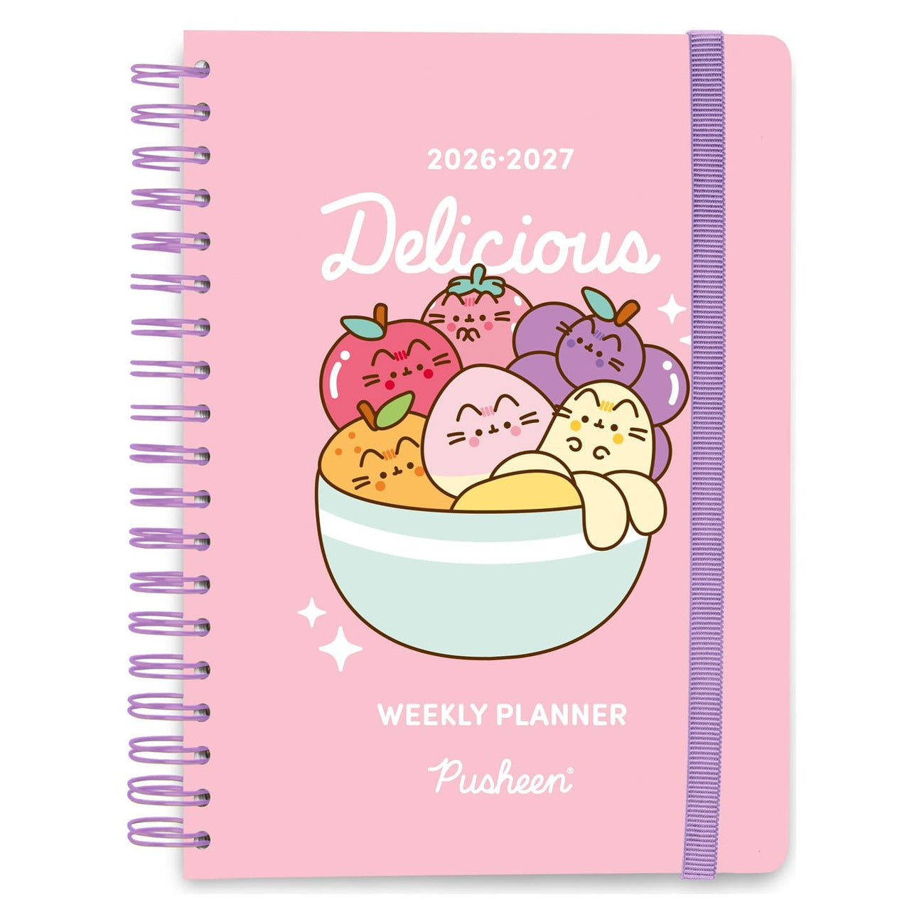 Product image Pusheen Weekly Planner 2026/2027 Fruits A5