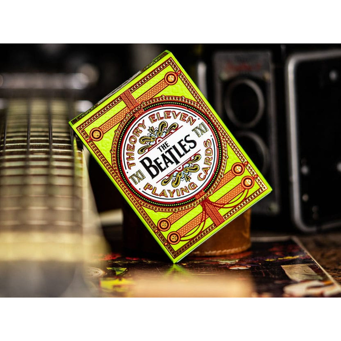 Product image The Beatles Playing Cards Green Version