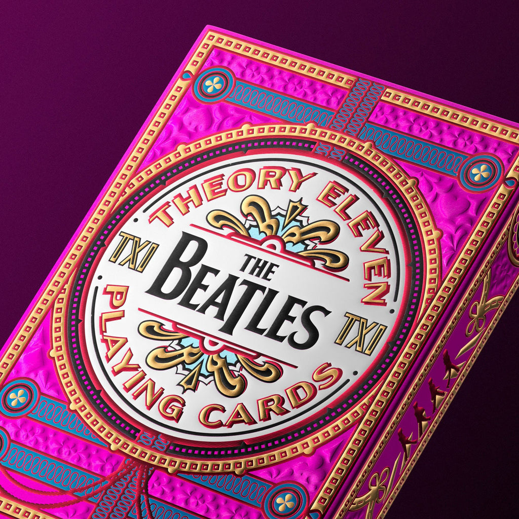 Product image The Beatles Playing Cards Pink Version