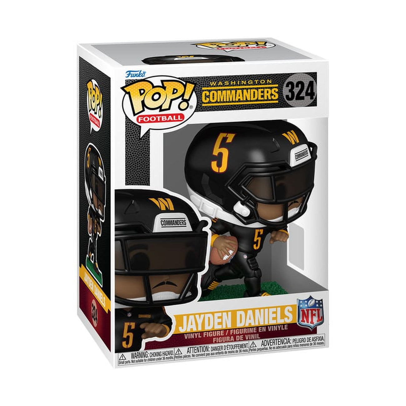 Product image NFL: Legends POP! Sports Vinyl Figure Commanders - Jayden Daniels 9 cm