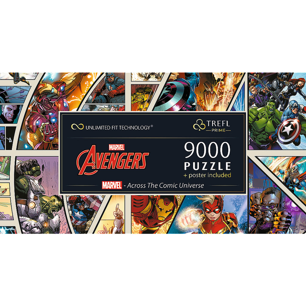 Product image Avengers - Across The Comic Universe Puzzle Collection with Poster