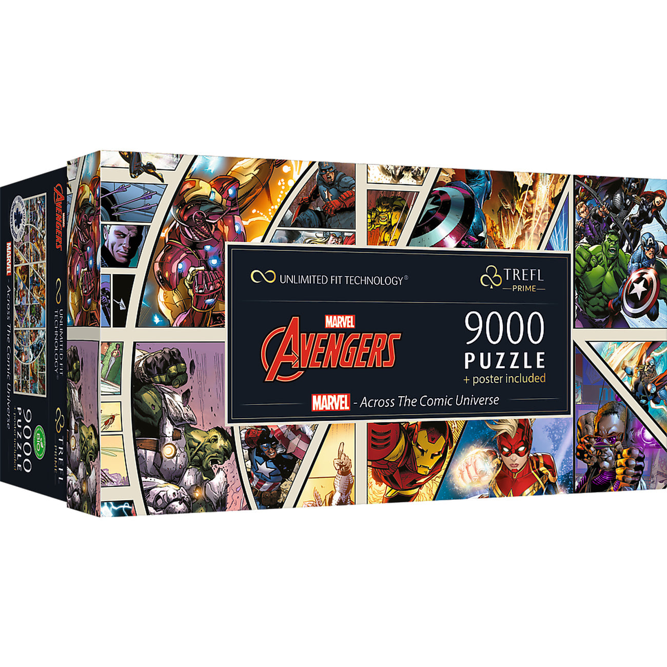 Product image Avengers - Across The Comic Universe Puzzle Collection with Poster