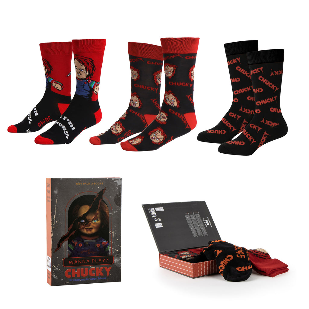 Product image Chucky - 3-Pack Socks in Gift Box