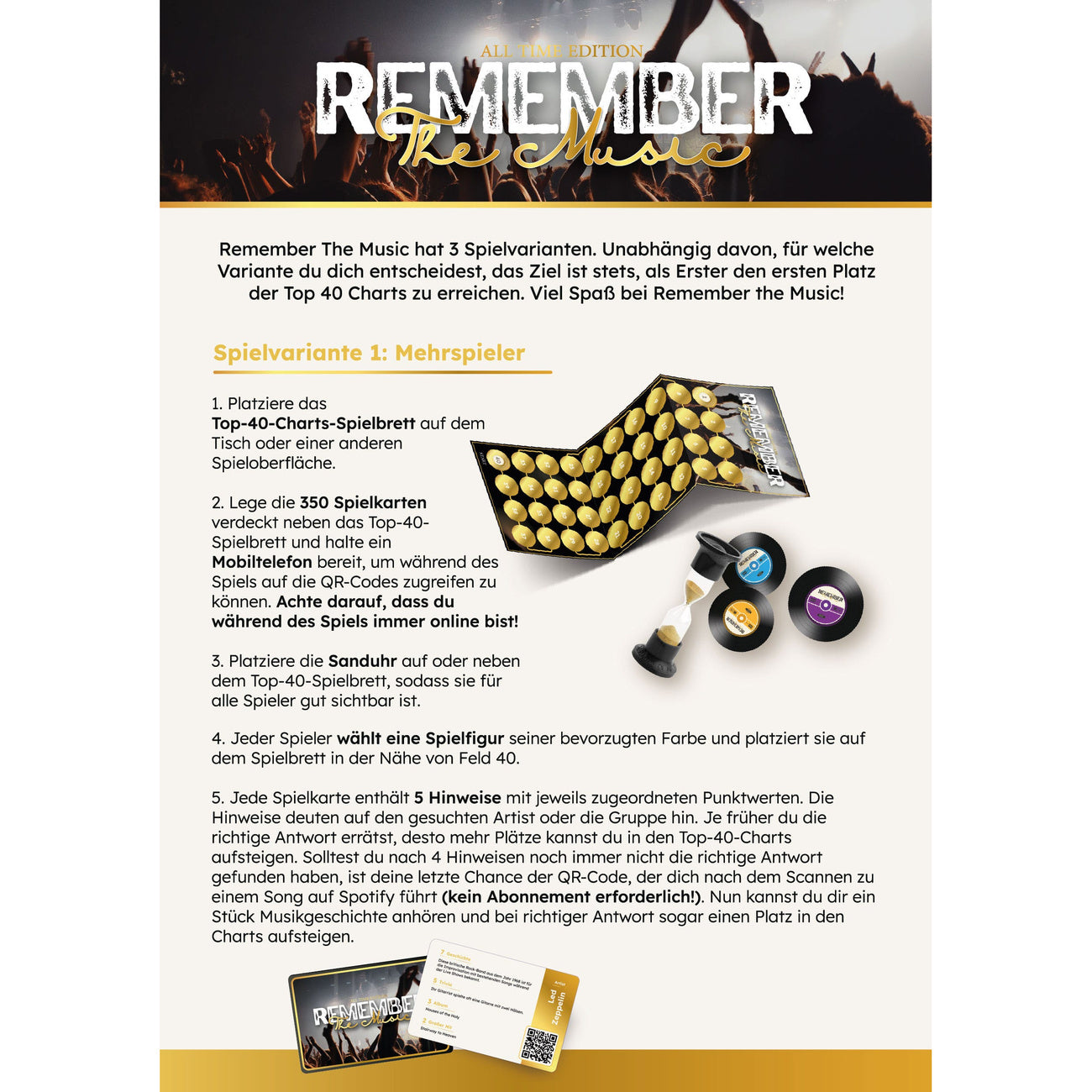 Product image Remember The Music Board Game *German Version*