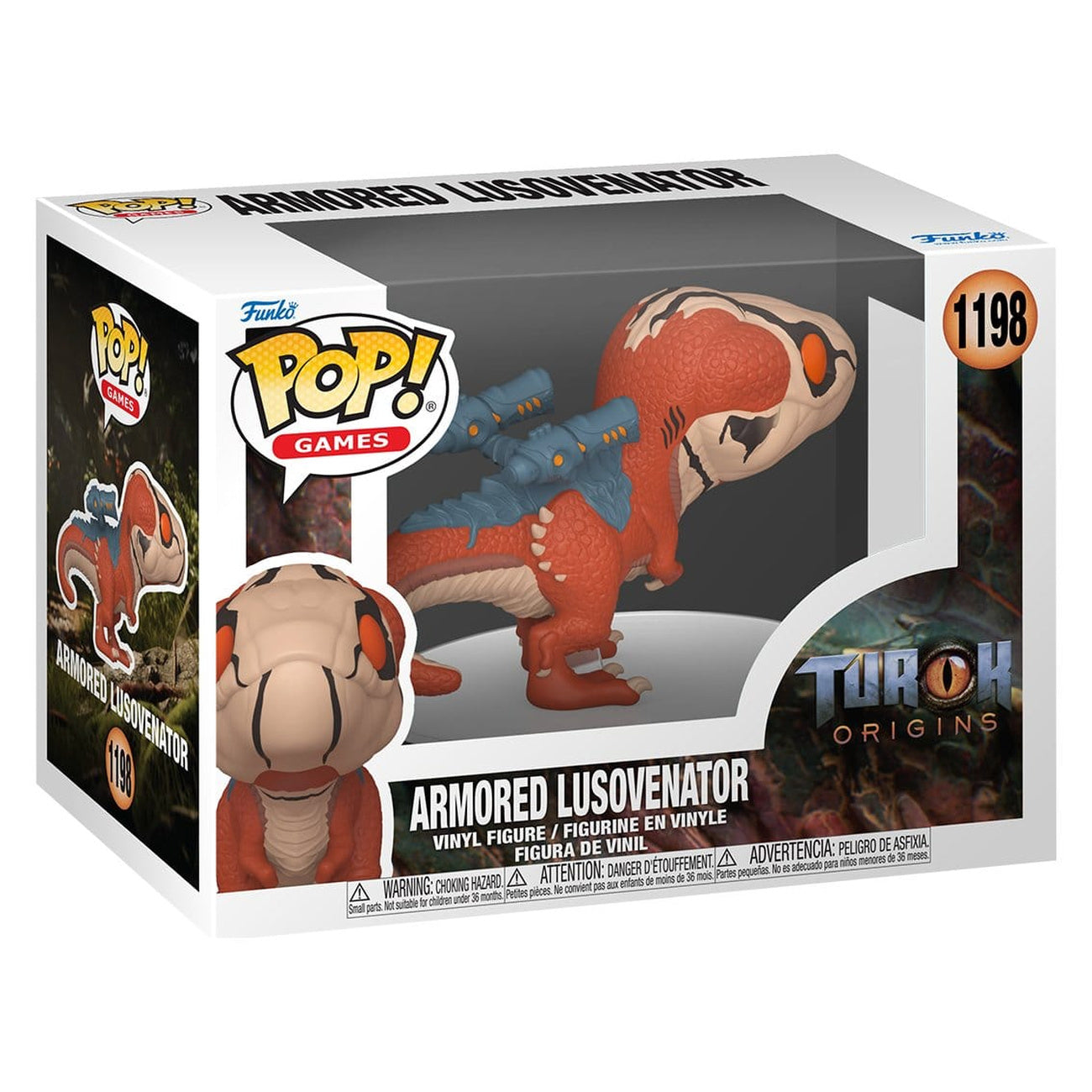 Product image Turok POP! Games Vinyl Figure Armored Lusovenator 9 cm