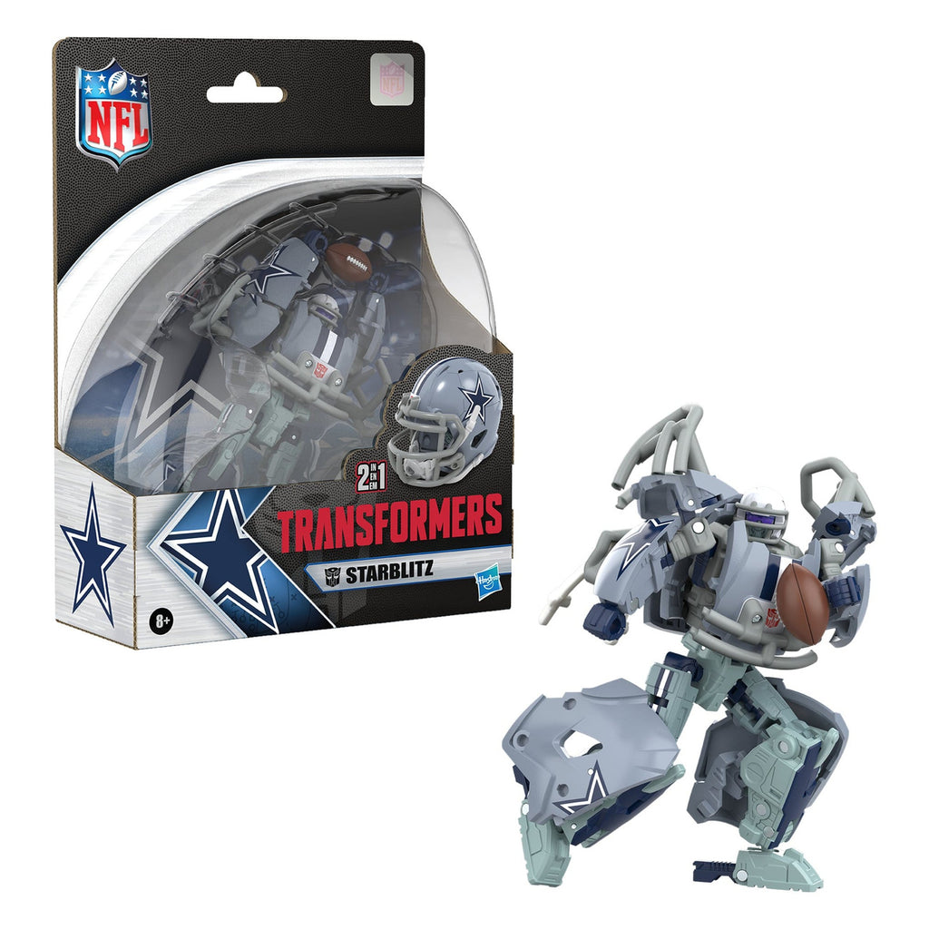 Product image Transformers x NFL Action Figure Dallas Cowboys: Starblitz 14