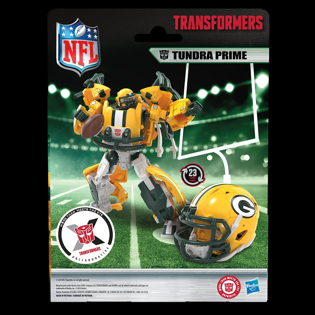 Product image Transformers x NFL Action Figure Green Bay Packers: Tundra