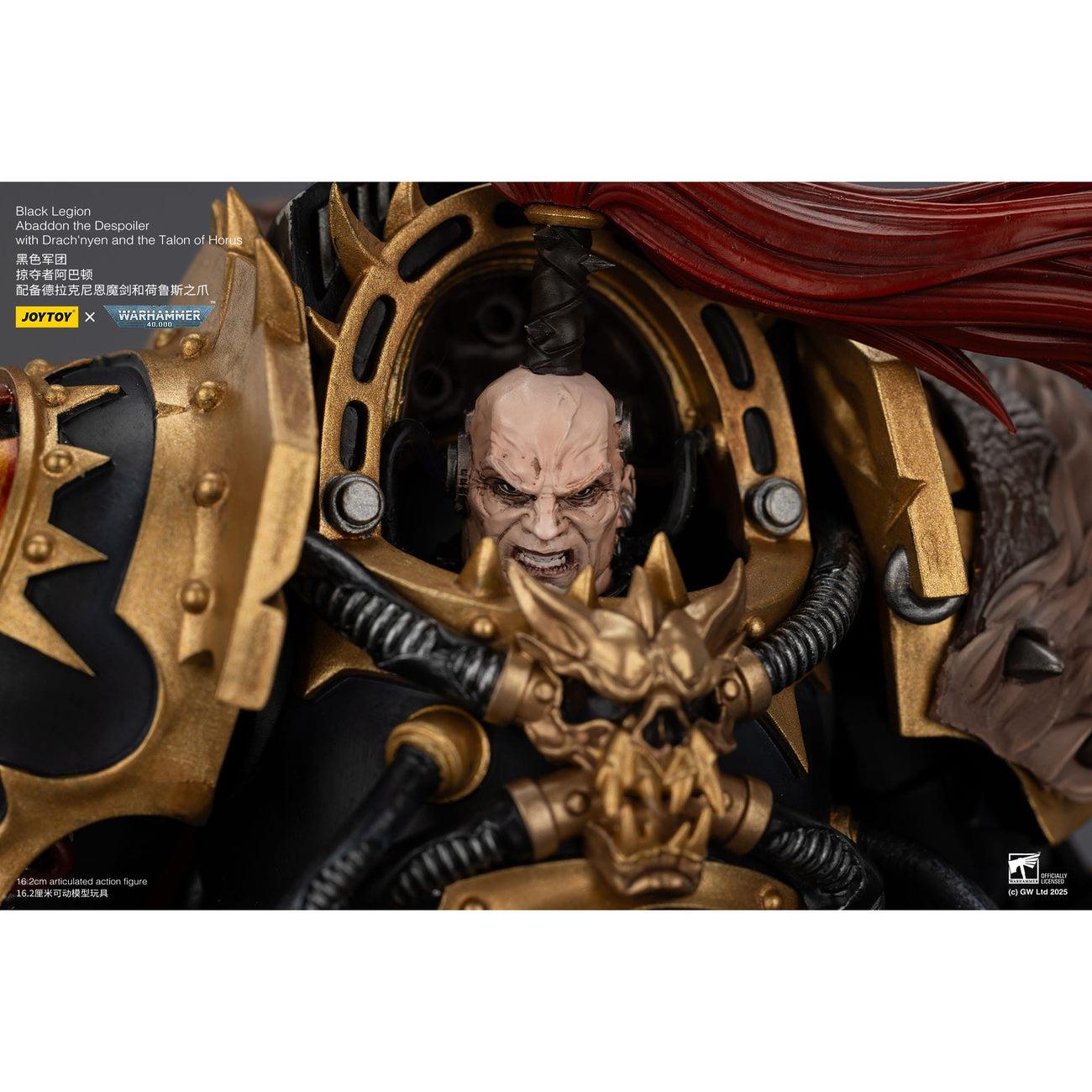 Product image Warhammer 40,000 action figure Black Legion Abaddon the Despoiler