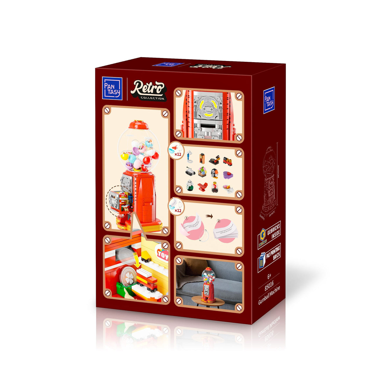 Product image Original Retro Series Gumball Machine Building Set 34 cm