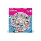 Product image Hello Kitty and Friends Round Puzzle (500 Pieces)