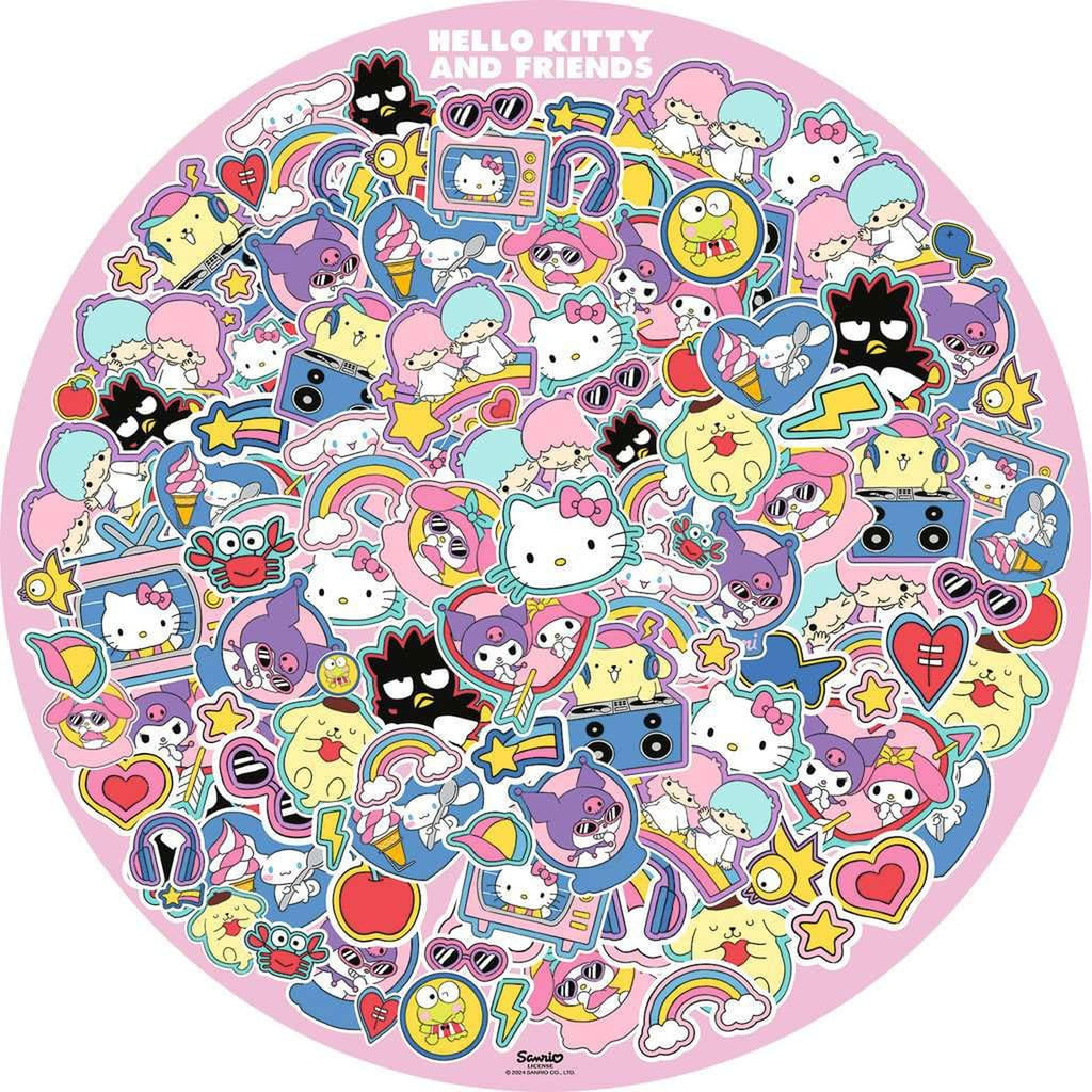 Product image Hello Kitty and Friends Round Puzzle (500 Pieces)