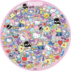 Product image Hello Kitty and Friends Round Puzzle (500 Pieces)