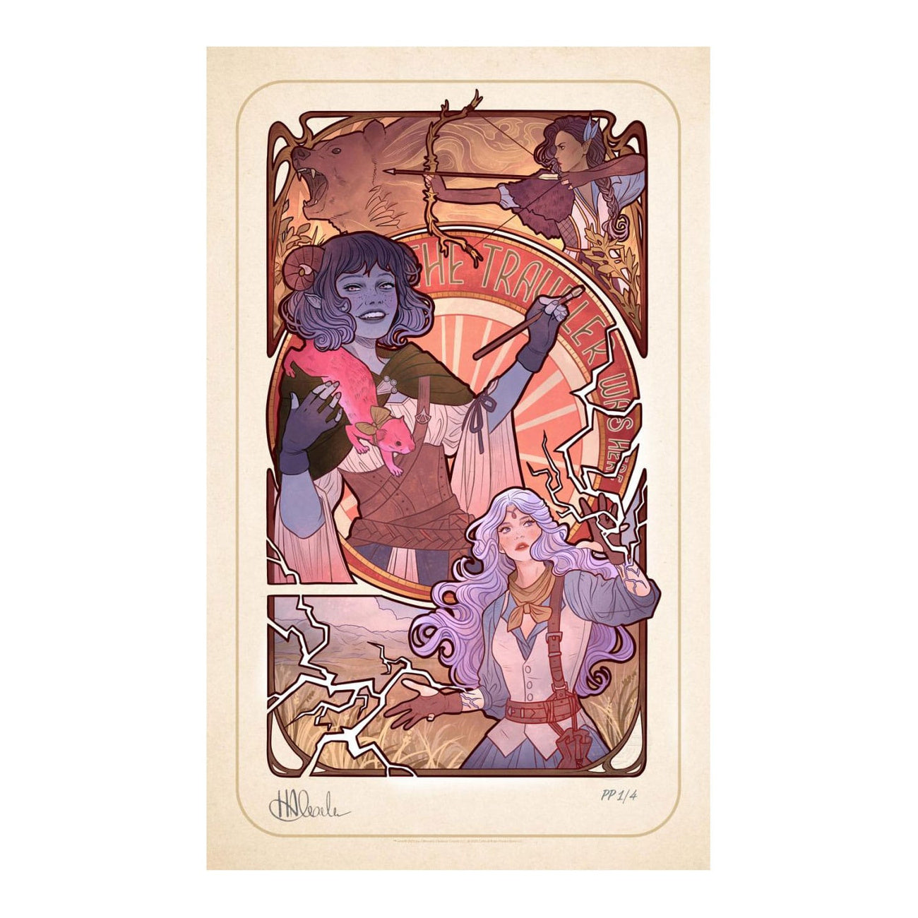 Product image Critical Role Art Print Laura Bailey: 10th Anniversary Art