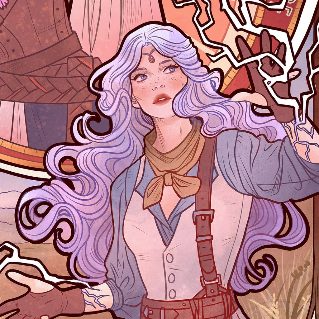 Product image Critical Role Art Print Laura Bailey: 10th Anniversary Art
