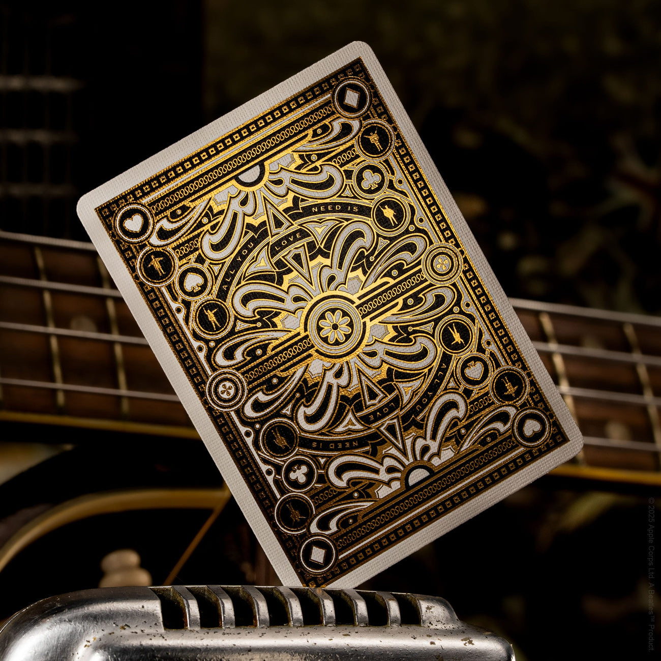 Product image The Beatles Playing Cards Black Special Edition