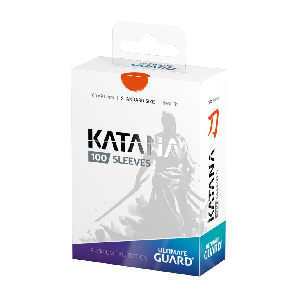 Product image Ultimate Guard Katana Sleeves Standard Size (100) - Orange