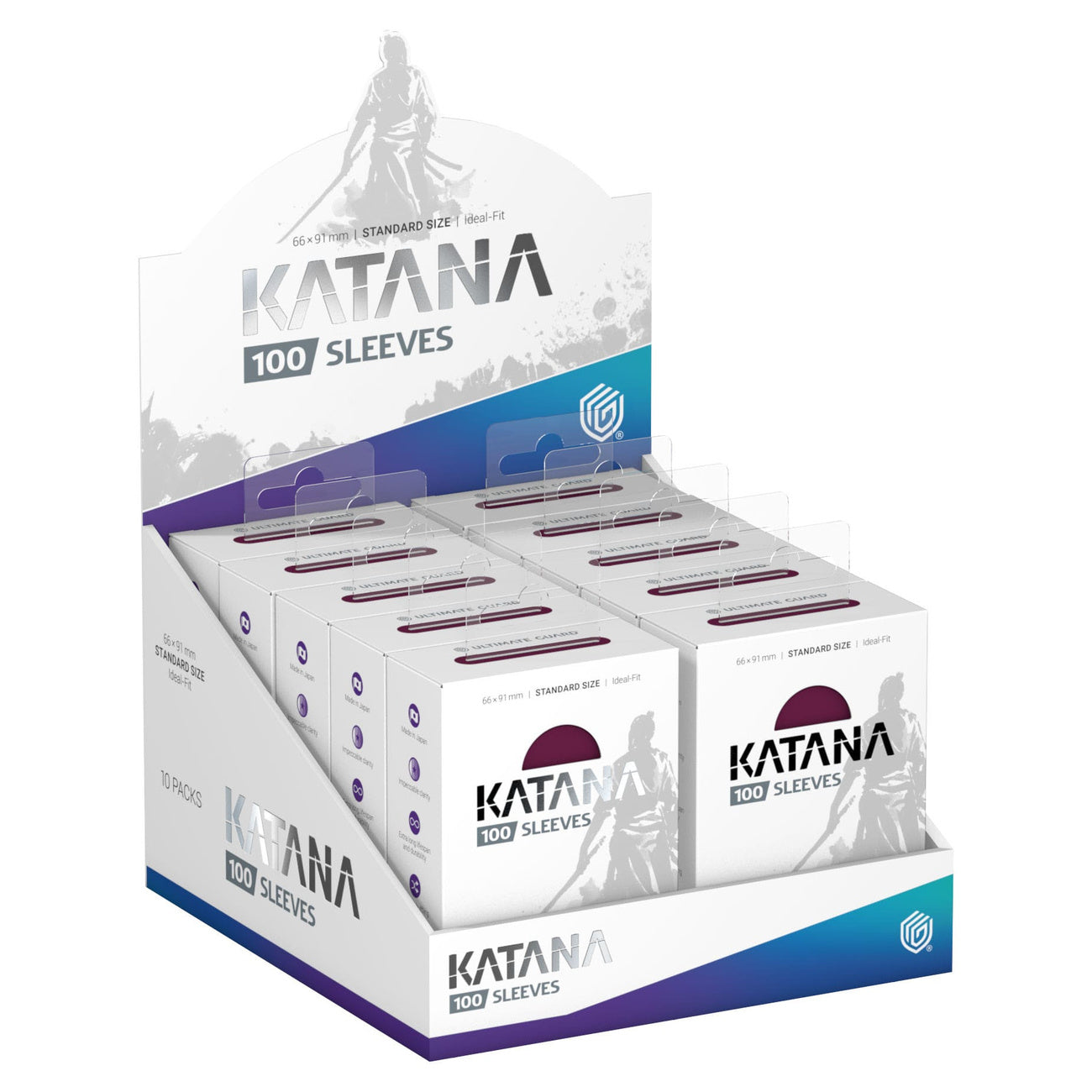 Product image Ultimate Guard Katana Sleeves Standard Size (100) - Radiant