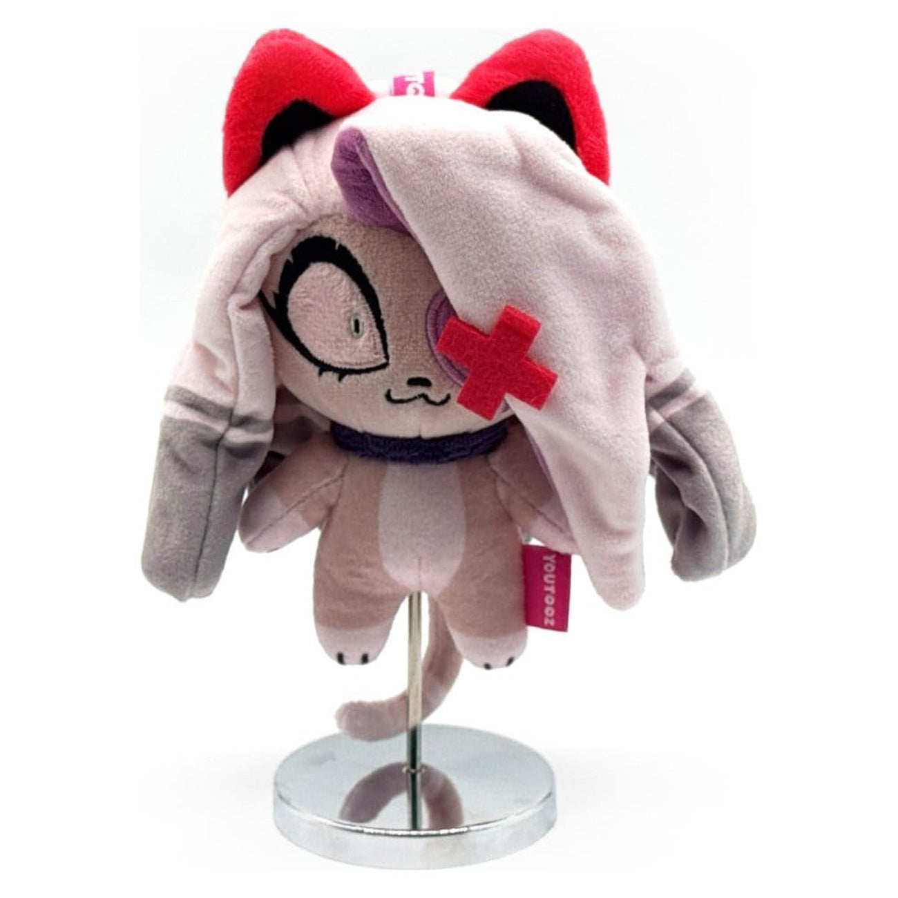 Product image Hazbin Hotel - Vaggie Kitty Plush Keychain