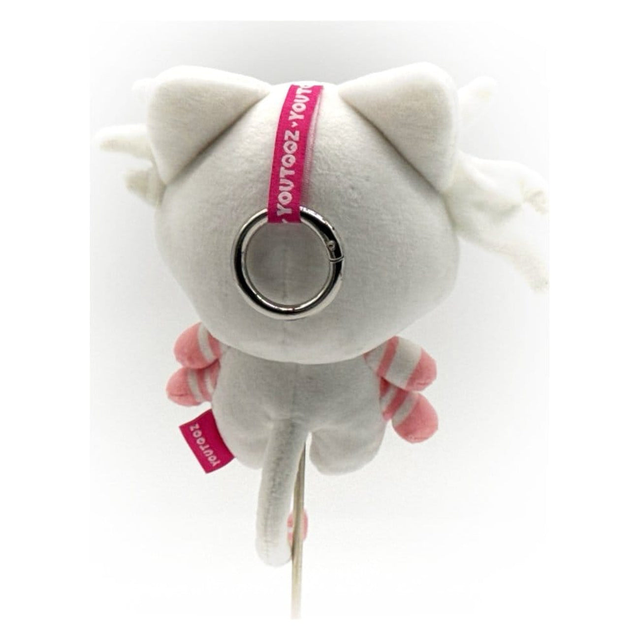 Product image Hazbin Hotel - Angel Dust Kitty Plush Keychain