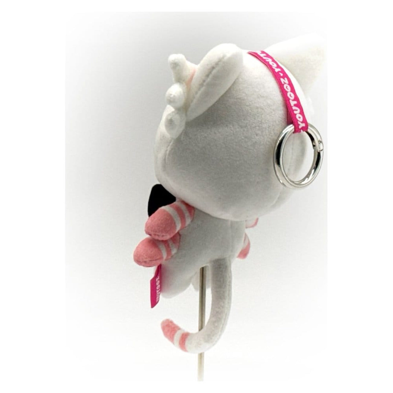 Product image Hazbin Hotel - Angel Dust Kitty Plush Keychain