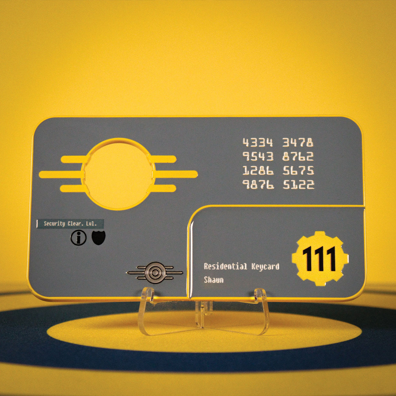Product image Fallout 4 - Vault 111 Security Keycard Replica Limited Edition