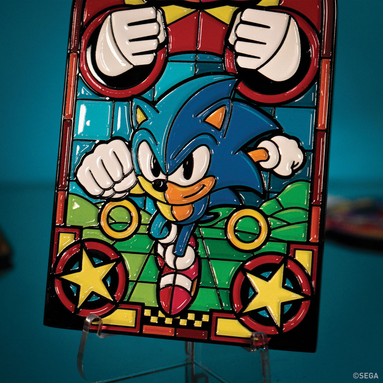 Product image Sonic - Stained Glass Window Limited Edition