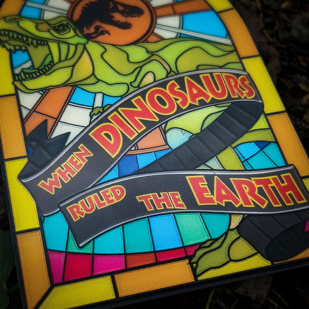 Product image Jurassic Park - Stained Glass Window Limited Edition