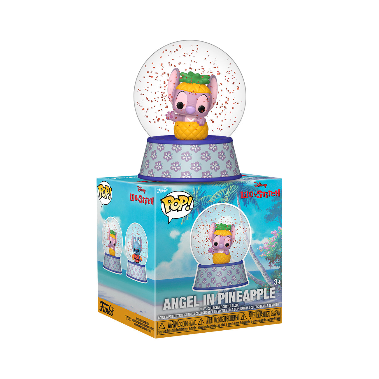 Product image Stitch Funko Pop Mystery Glitter Snow Globe 12-Piece Display - Lilo & Stitch