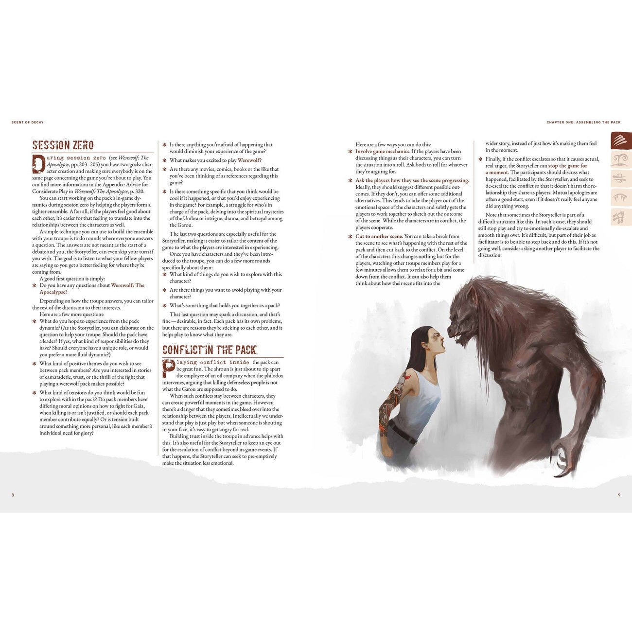 Product image Werewolf: The Apocalypse 5th Edition RPG Book Scent of
