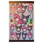 Product image Sanrio Pink Black Party Series Sticker Pack Kuromi & My Melody
