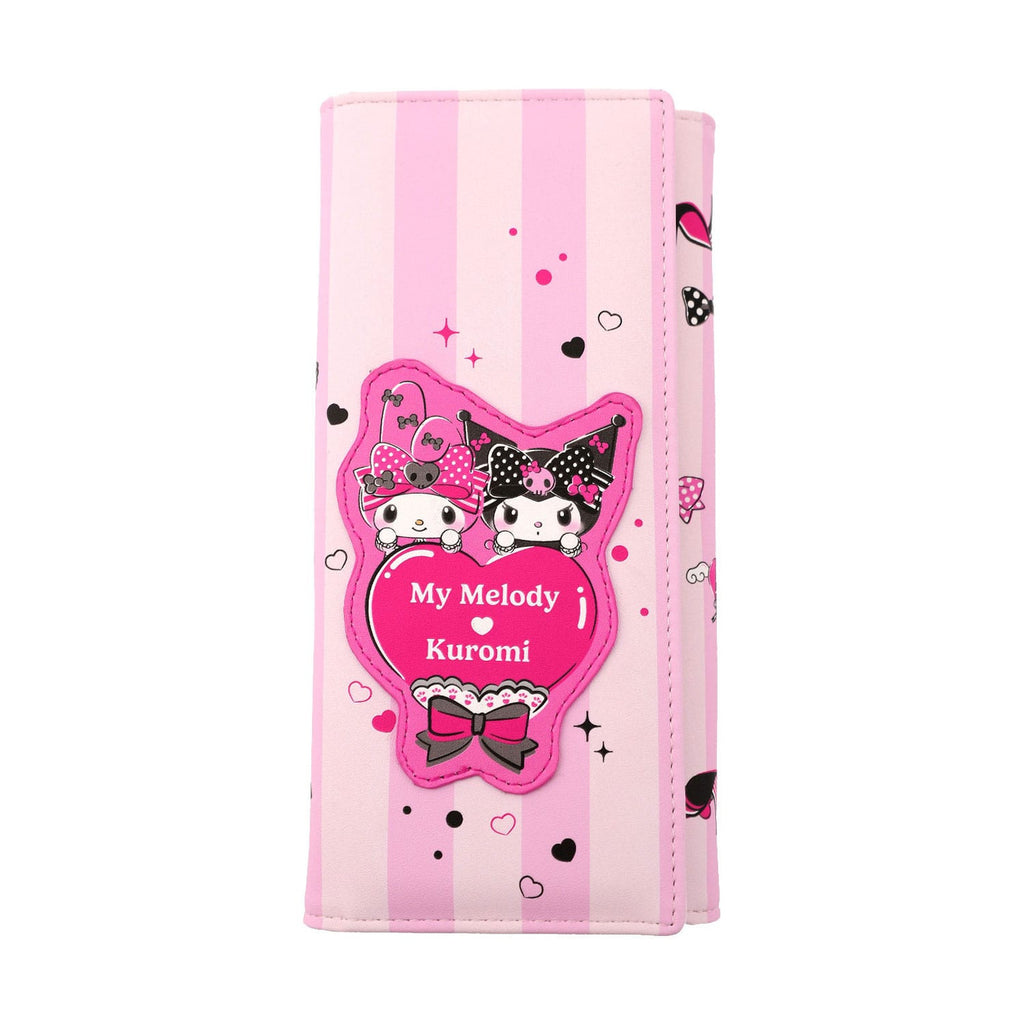 Product image Sanrio Pink Black Party Series Wallet Kuromi & My Melody