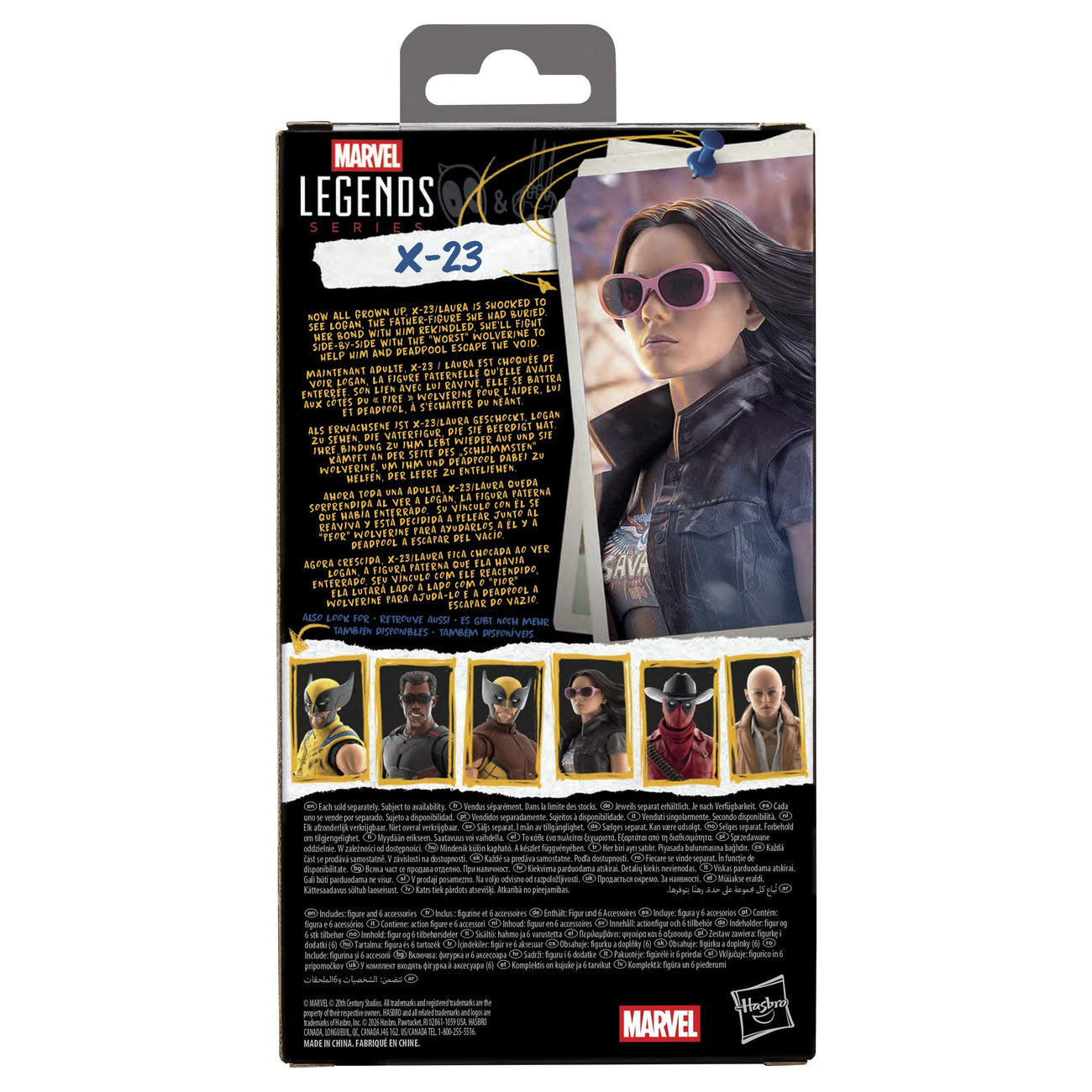 Product image Deadpool & Wolverine Marvel Legends Action Figure X-23 15 cm