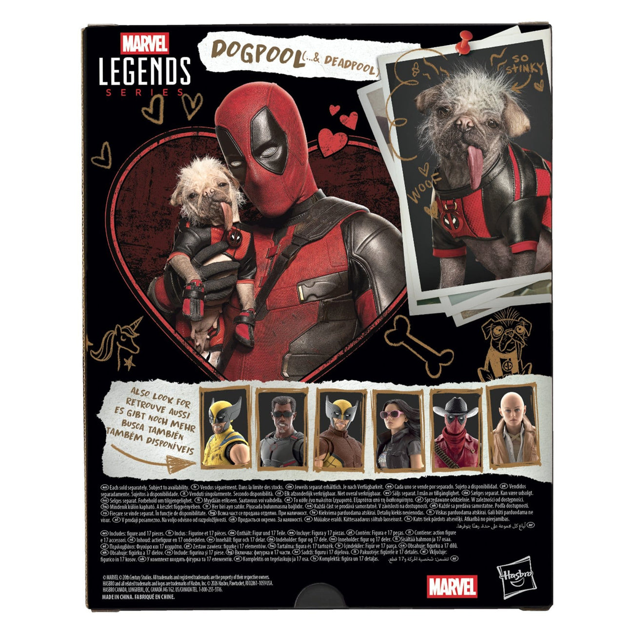 Product image Deadpool & Wolverine Marvel Legends Action Figure Dogpool &