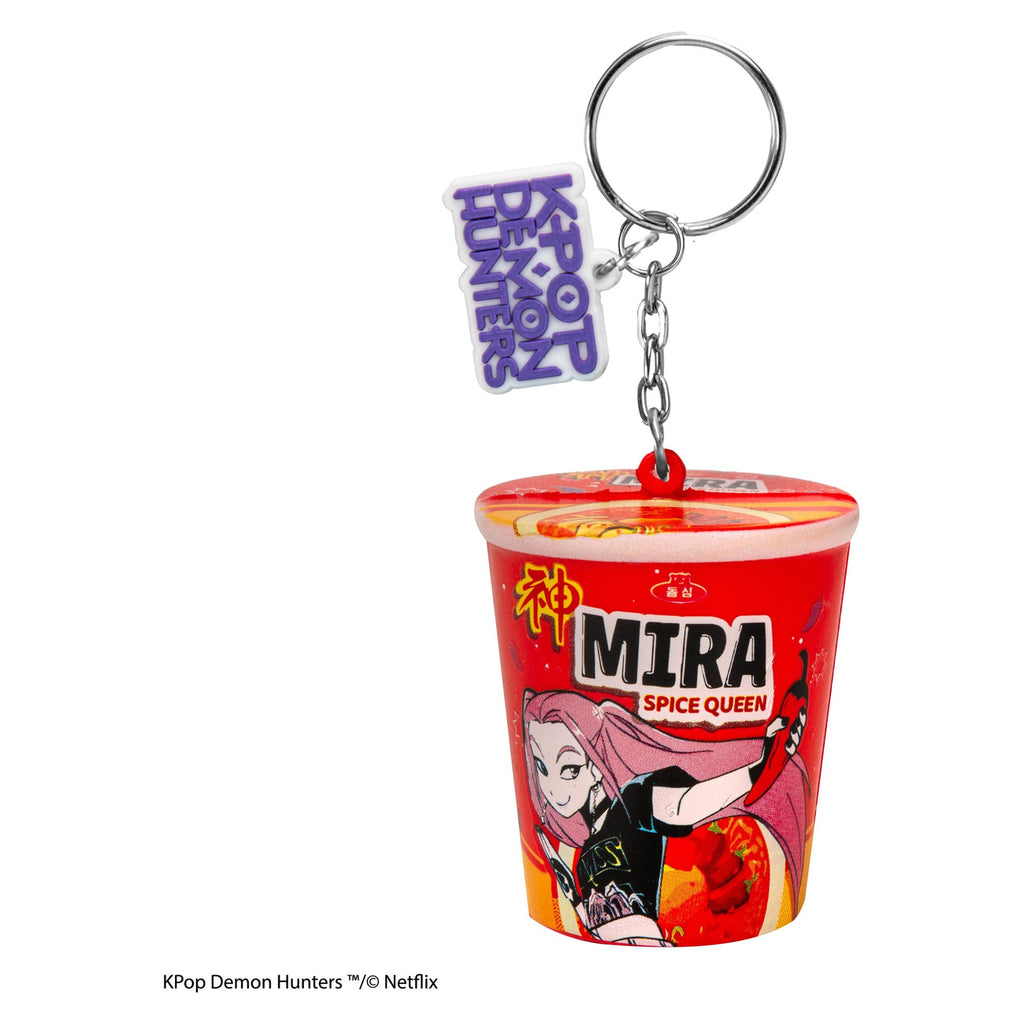 Product image KPop Demon Hunters Squishy Keychain Mira Spice