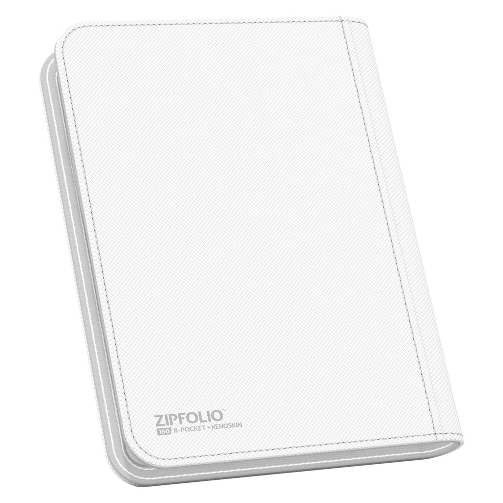 Product image Ultimate Guard Zipfolio 160 8-Pocket Xenoskin - White