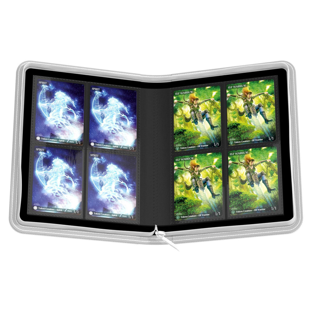 Product image Ultimate Guard Zipfolio 160 8-Pocket Xenoskin - White