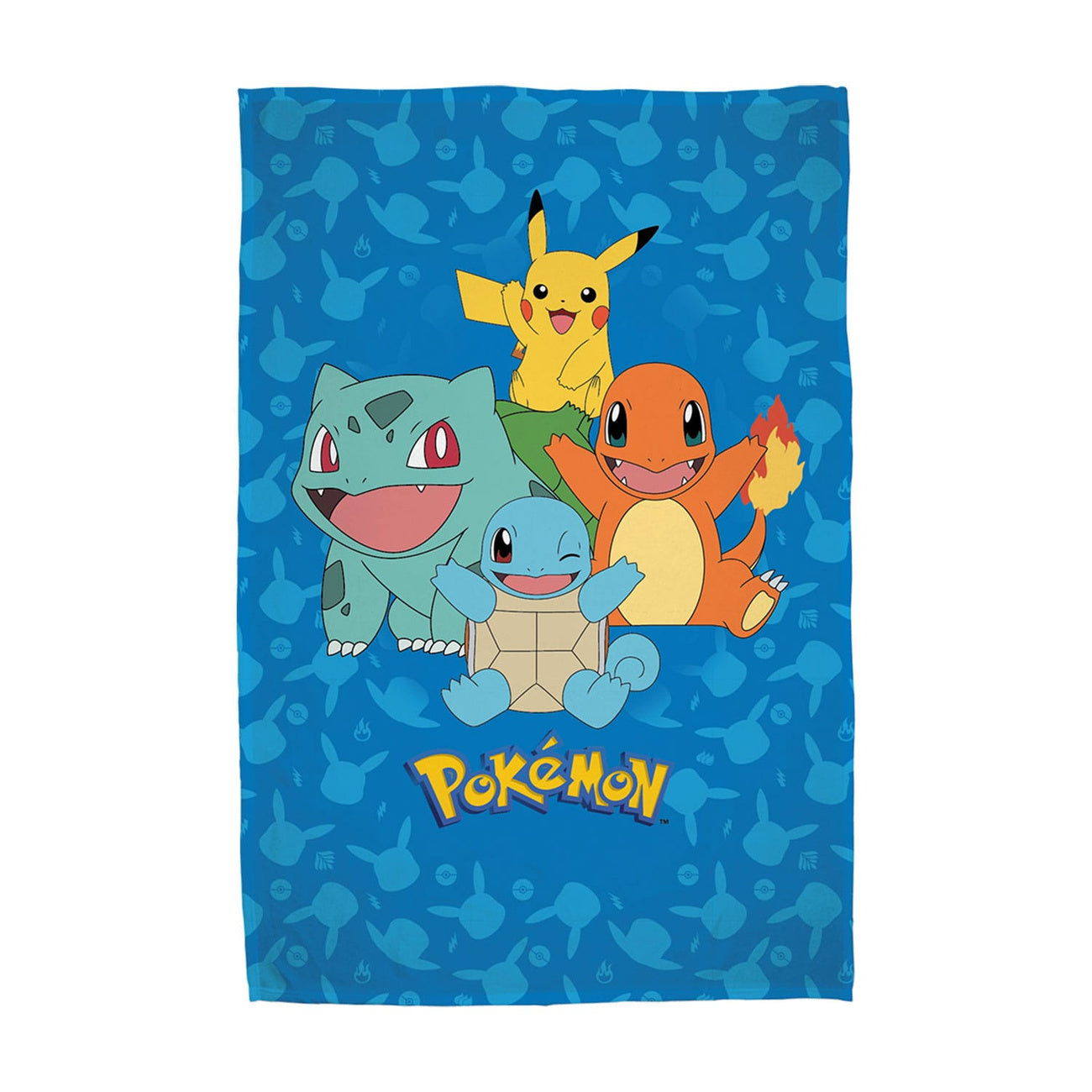 Product image Pokémon Flannel Fleece Blanket Starter Pokémon 130 x 160 cm