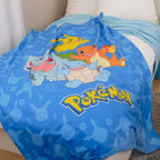Product image Pokémon Flannel Fleece Blanket Starter Pokémon 130 x 160 cm