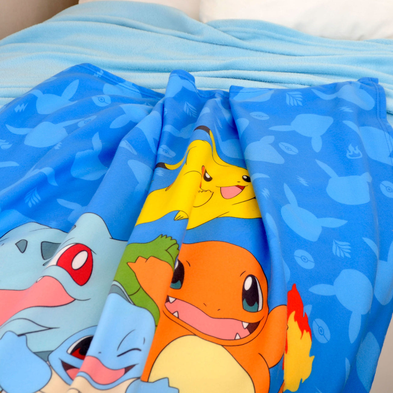 Product image Pokémon Flannel Fleece Blanket Starter Pokémon 130 x 160 cm