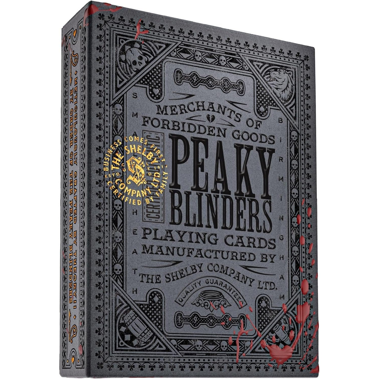 Product image Peaky Blinders Playing Cards Forged In Smoke and Blood